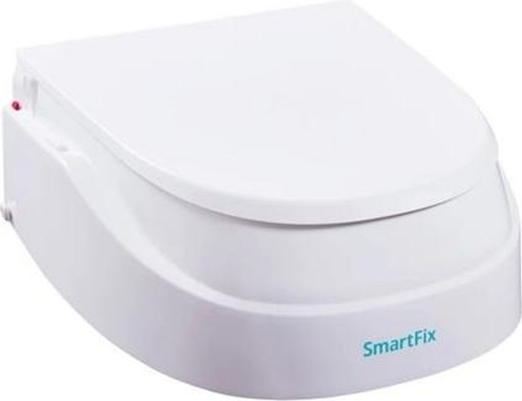 Dietz SmartFix adjustable toilet seat without armrests