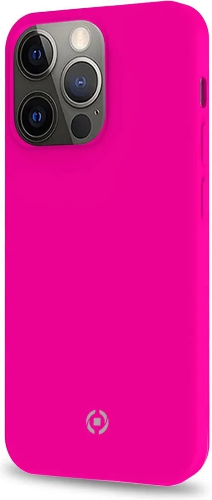 Celly Cromo Cover Rosa 6.1 pollici - Protezione Soft-Touch per Smartphone