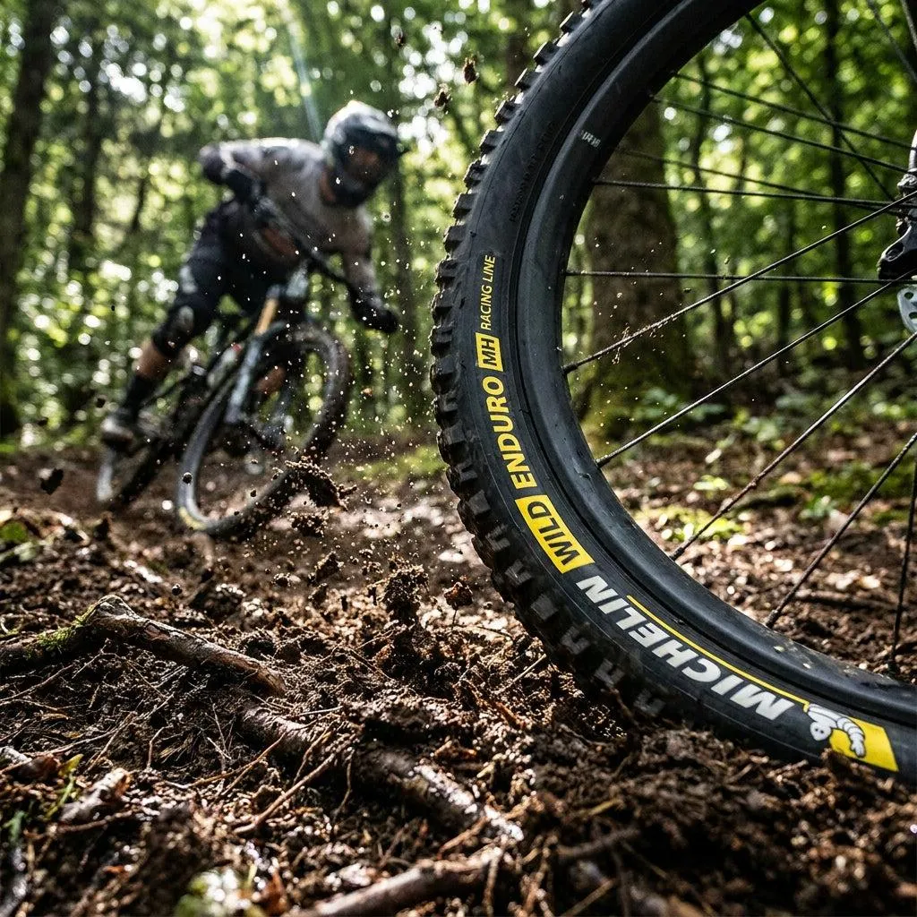 Pneu Michelin Wild Enduro MH 29x2.50 Racing Line Dark Label Haute Adhérence