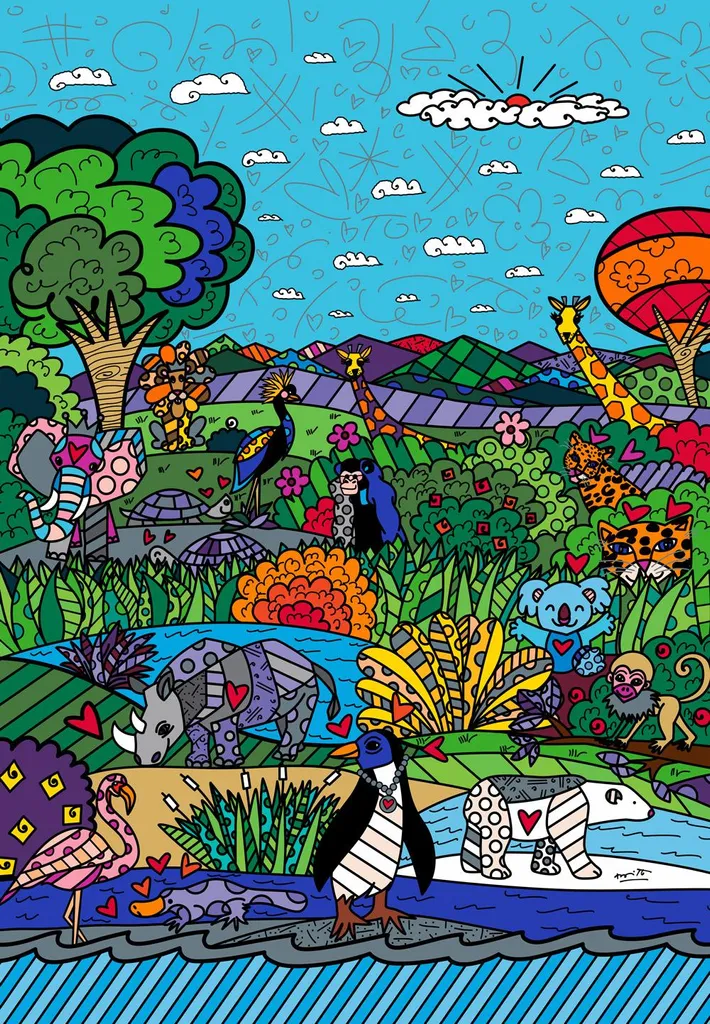 Puzzle Bluebird Nature 1000 pièces haute définition en carton recyclé