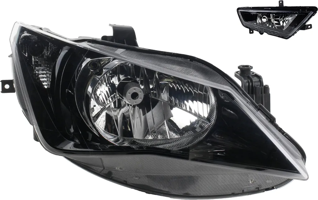 Johns, faro alogeno principale adatto per Seat Ibiza 6J 03/12-06/15 H4 Re. + fendinebbia. 6J1941022E 6J1941022J 6J9941700B