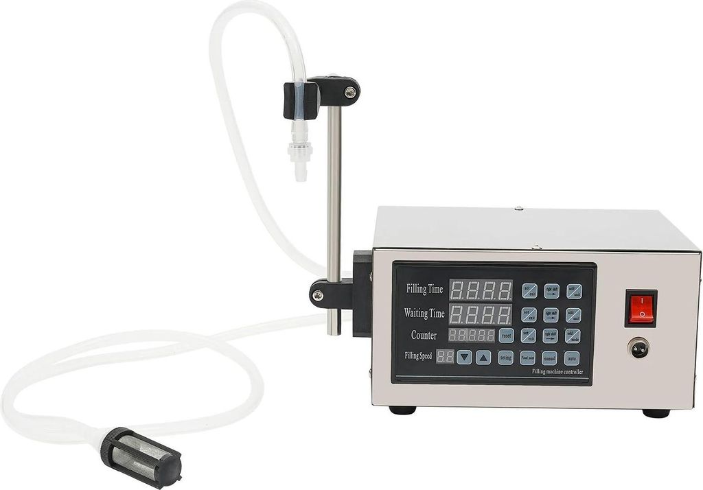 Digitale Abfüllmaschine für Flüssigkeiten - GFK-280 Automatischer Flaschenfüller - 5–2000 ml - LED-Display - 40 W - Für Parfüm, Öl, Wasser...