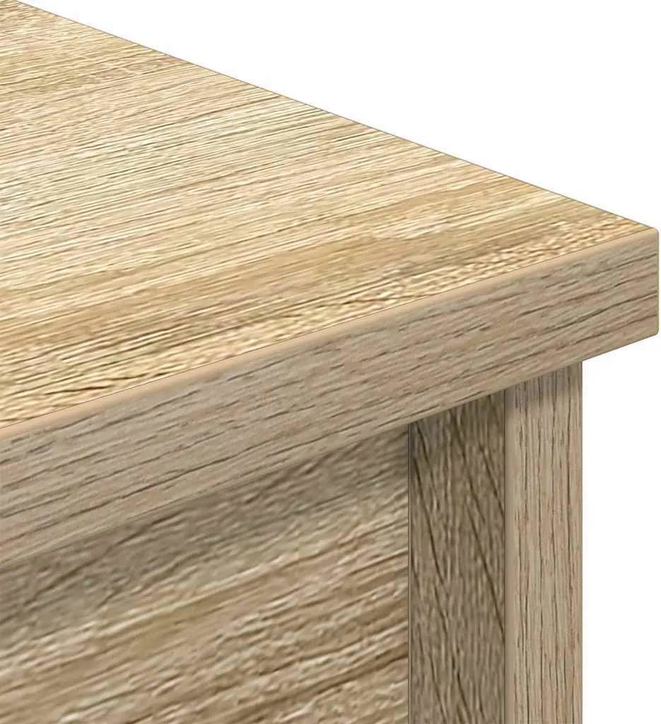 Credenza alta in rovere Sonoma 80x35x180 cm in multistrato | Leroy Merlin