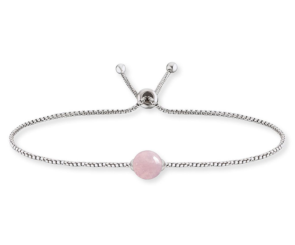 Engelsrufer ERB-LILGEM-RQ Damen Armband Silber rosa 22 cm