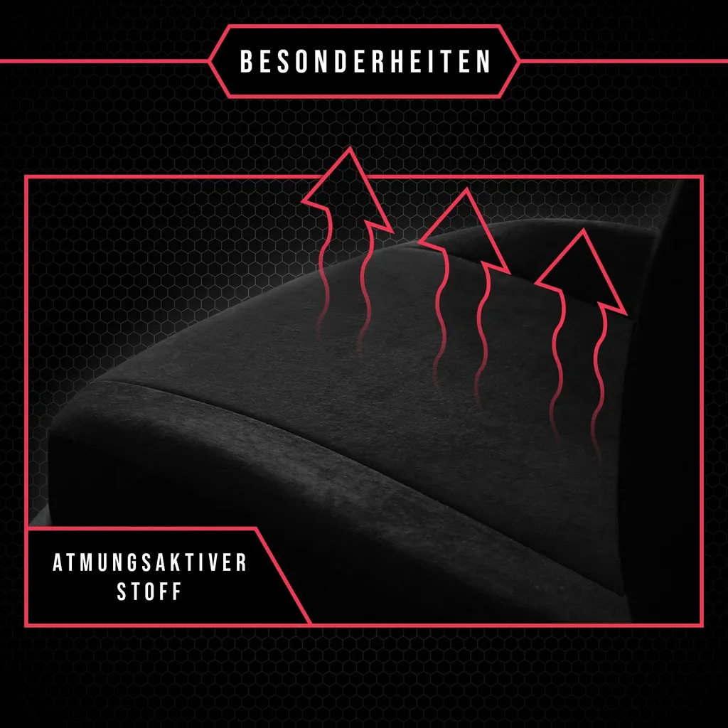 Set Coprisedili Auto Hyundai i10 Nero | Miglior Rapporto Qualità-Prezzo - 3