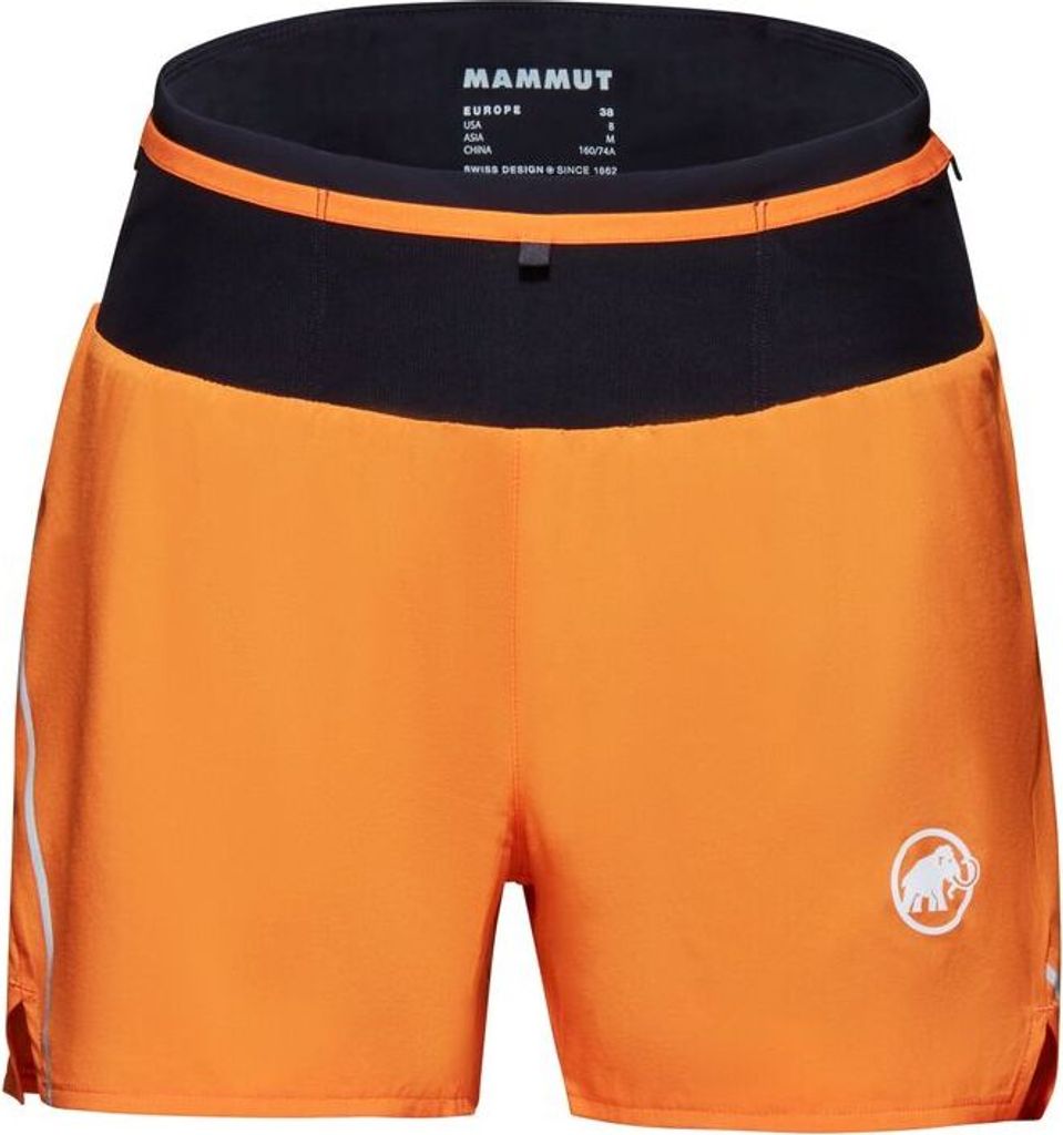 Aenergy TR 2 in 1 Shorts Damen - Mammut (Shorts and Skirts), Farbe:dark tangerine-black, Größe:38