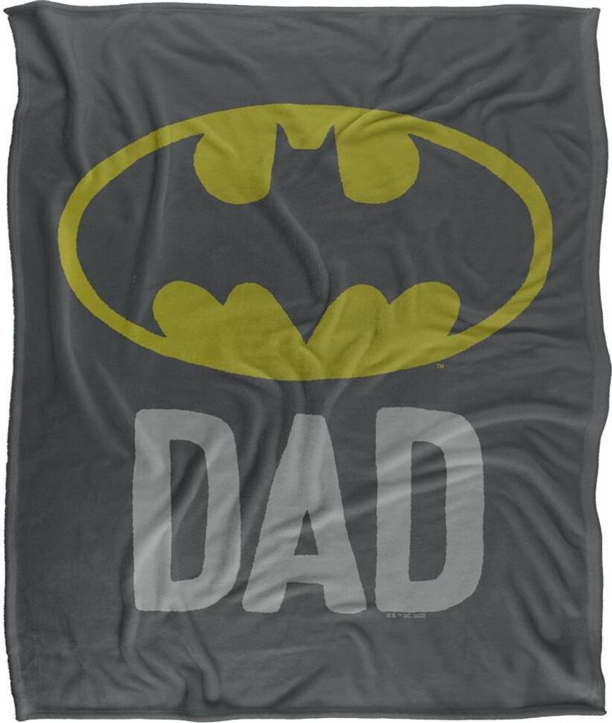 Batman - Decke "Dad", Logo TV18841 (Einheitsgröße) (Bunt)
