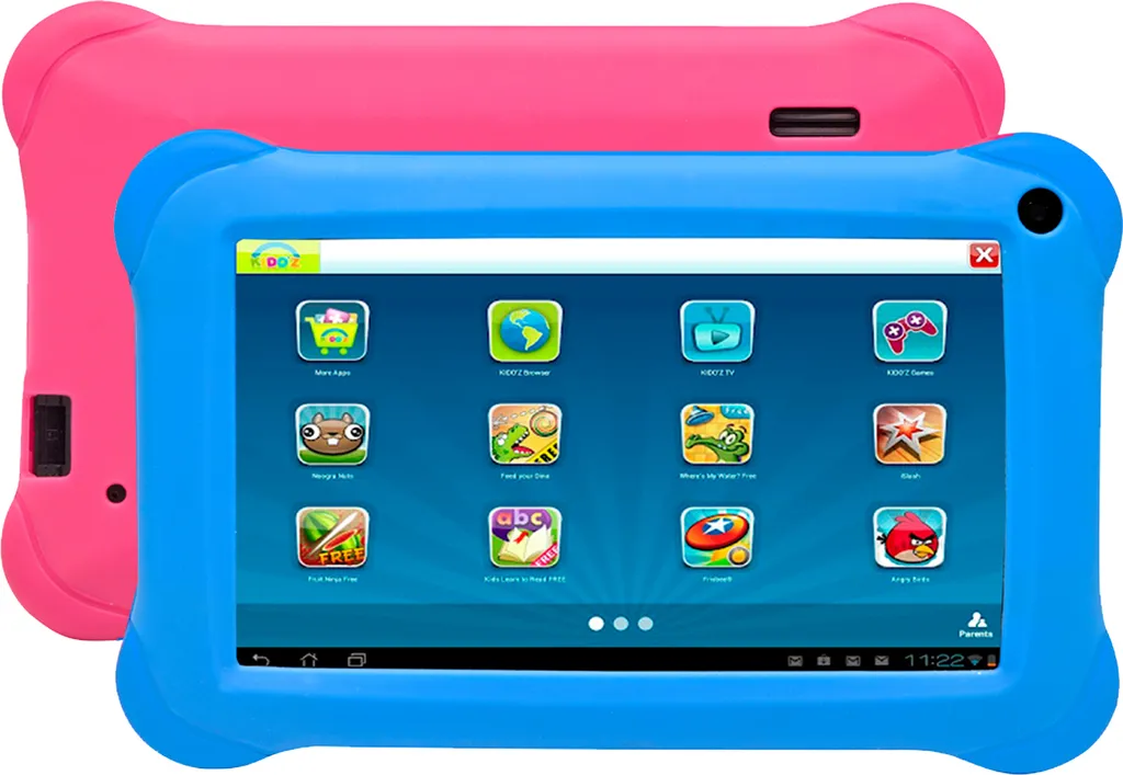 Tablette tactile enfant 7" Kidz 16Go avec connexion Wifi rose