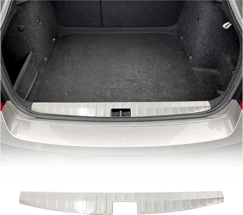 Innen Ladekantenschutz Stoßstange für Skoda Octavia 5E Kombi 2013-2019 Edelstahl