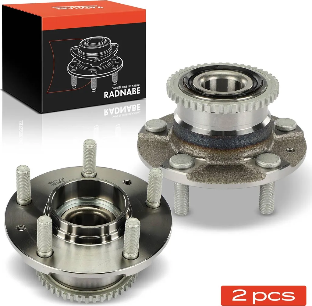 2x Roulements de Roue Frankberg Essieu Arrière pour Mazda 626 IV et MX-6