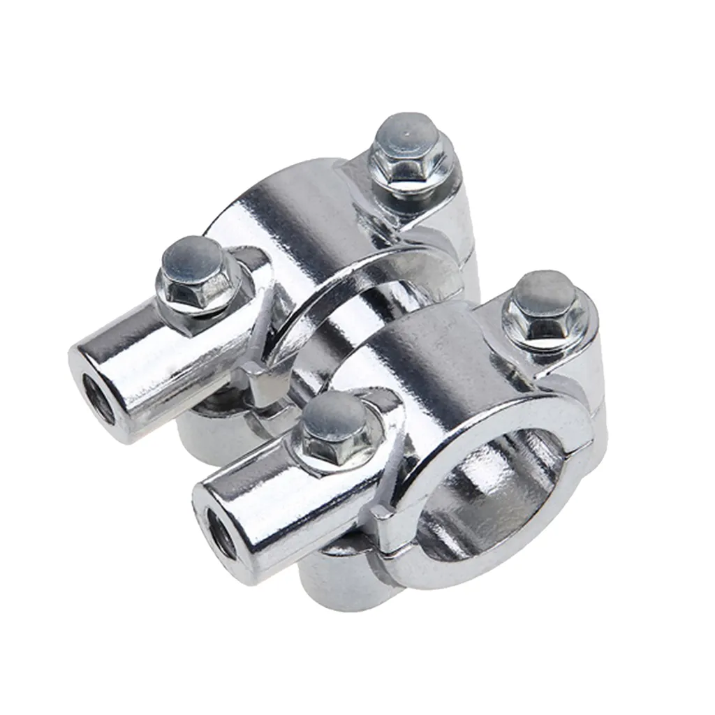 Aluminium Fahrrad 2 Spiegel Motorrad Rückspiegel Halter E-Bike Roller Lenkerende