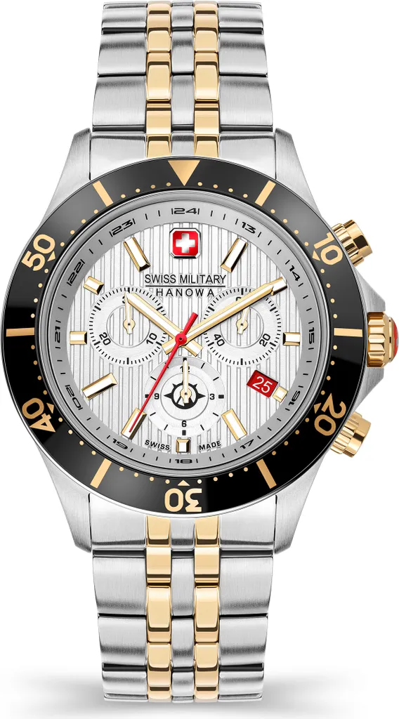 Montre Homme Swiss Made en Acier - Swiss Military Hanowa SMWGI2100760
