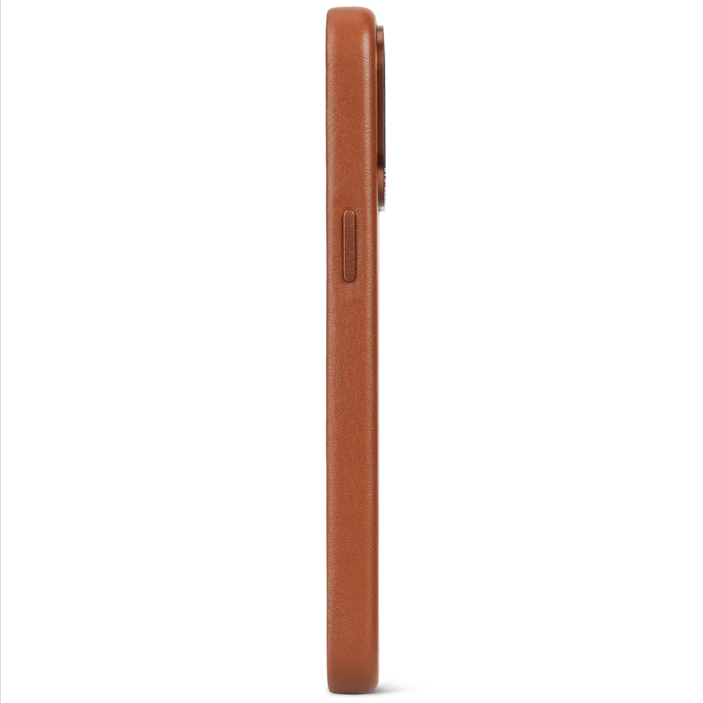 Recensione Decoded Back Cover iPhone 15 Plus Tan Leather MagSafe - 4