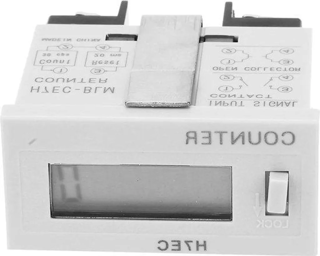 Module compteur LCD ESP32 6 chiffres pour monitoring et domotique DIY