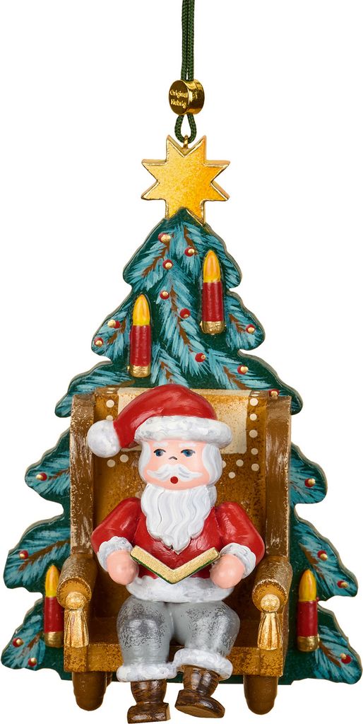 Hubrig Volkskunst 'Baumbehang - Weihnachtsmann 10cm' 2025