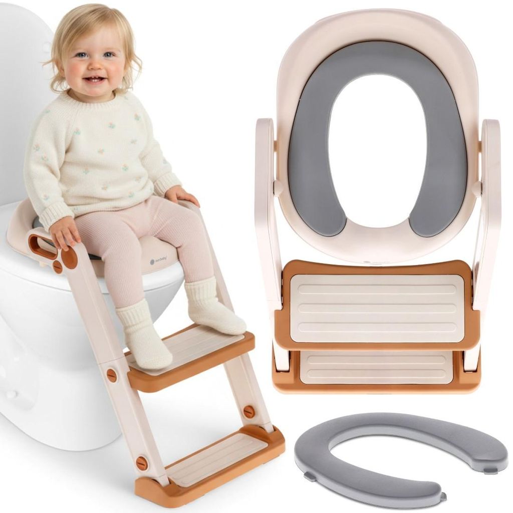Toilettentrainer Kinder WC Sitze Baby mit Treppe Produktbild 