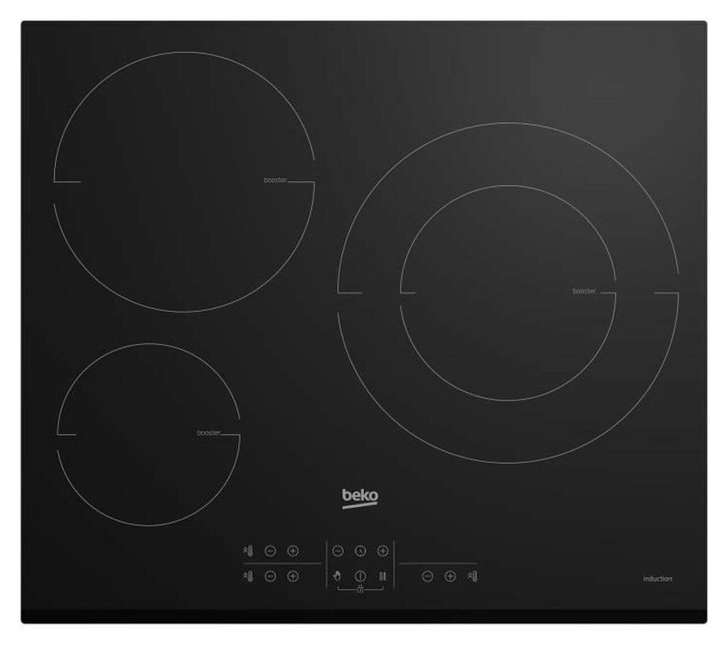 Beko HII63200MTB, Czarny, Wbudowany, 58 cm, Płyta Zdjęcie produktu 