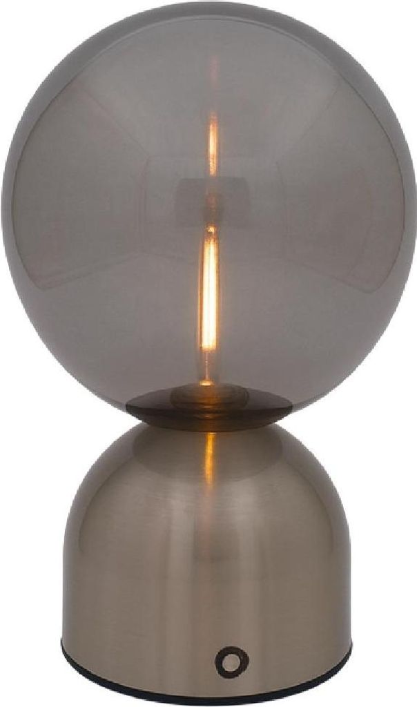 Luxus - Touch-Tischlampe - Lina - Silber - H23 x Ø15