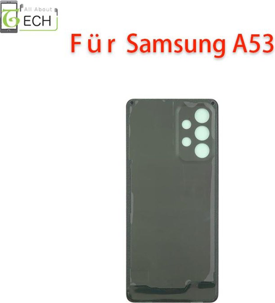 Für Samsung Galaxy A53 5G A536 Akkudeckel Backcover Rückseite + Dichtung schwarz