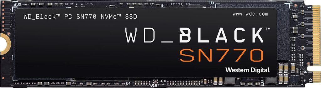 Western Digital Black SN770 M.2 1 TB PCI Express 4.0 NVMe Obrázok produktu 9