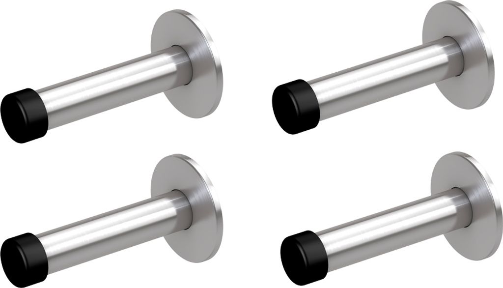 BASI - Wand-Türstopper - SET - 4x TS 21 - Edelstahl - Produktbild 