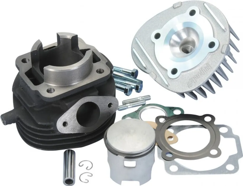 Cylindre Polini 47mm Fonte Grise 75cc : Puissance et Couple pour Vespa