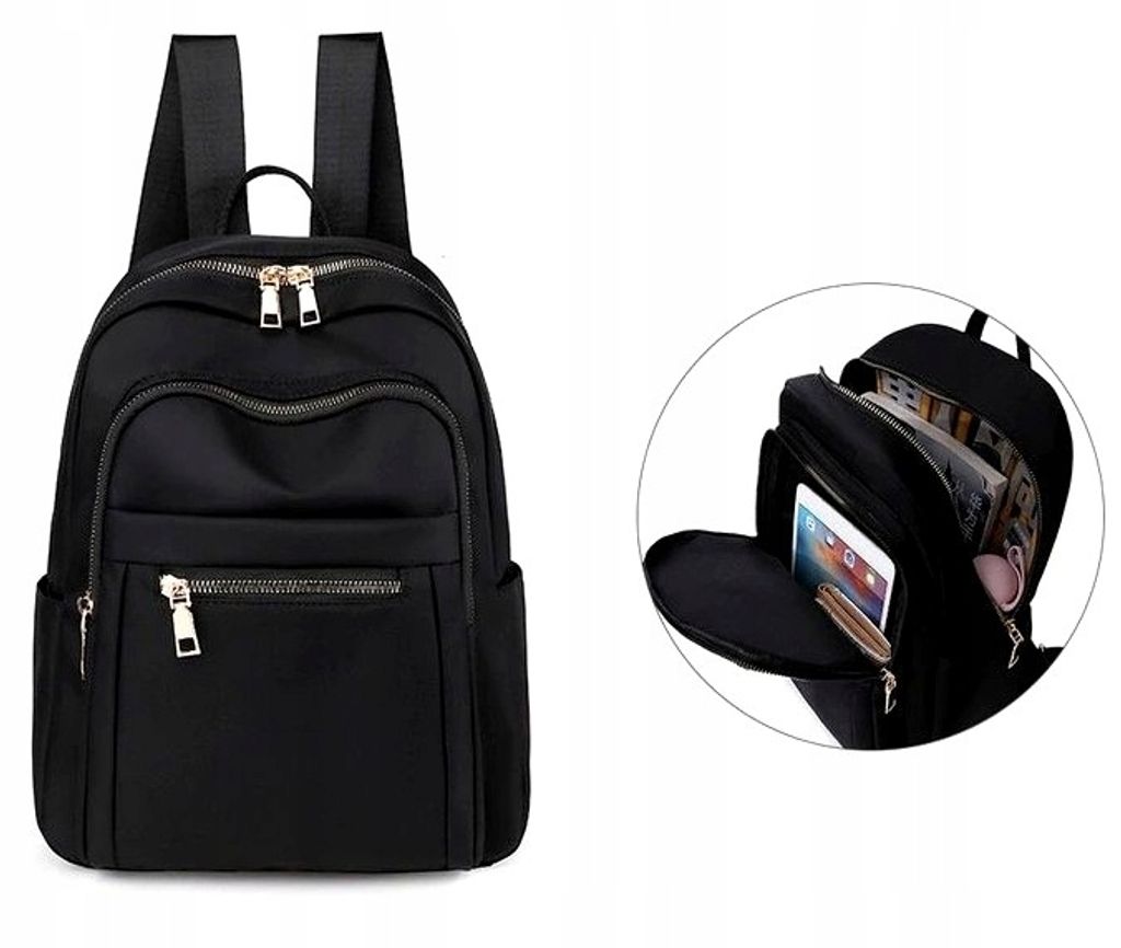 Damen Rucksack Elegant Urban Schule Retro Groß