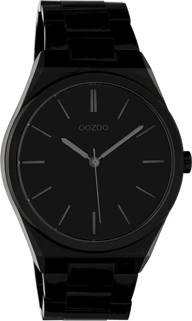 Montre Homme Oozoo Noire Idéale pour le Bureau et les Sorties Chics