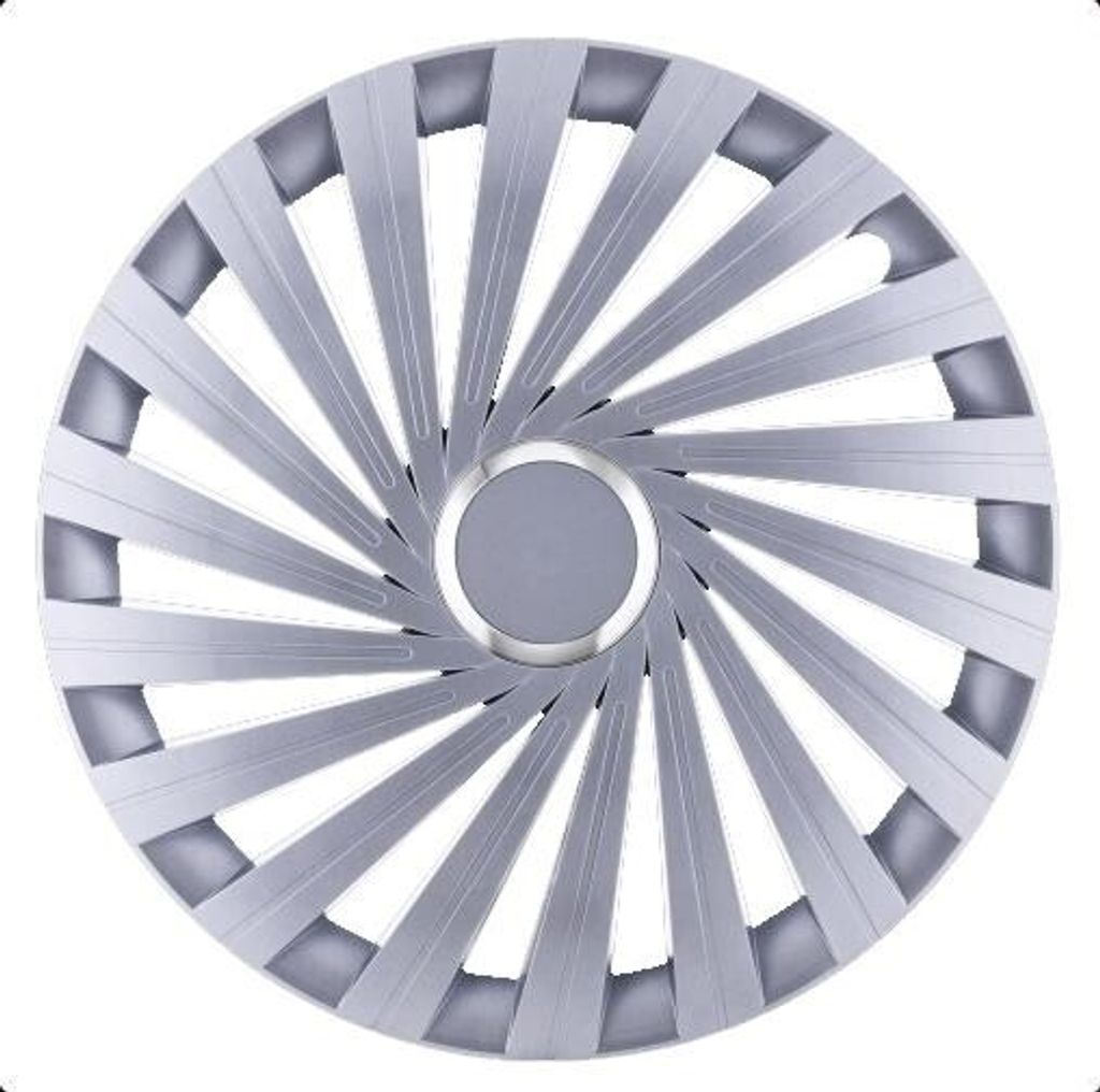 15" Zoll Radkappen Silber Radzierblenden Radblenden WARRIOR 15 LEOPLAST