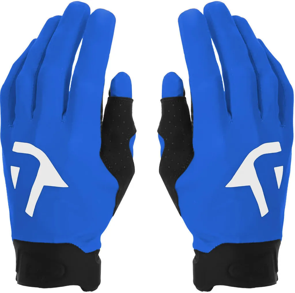 Gants de moto tout-terrain Acerbis MX Linear 2.0 bleu pour pilote