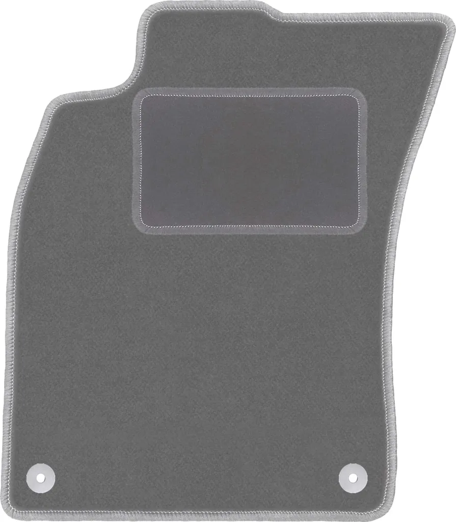 Tappetino Conducente Velluto Grafite per Audi A6 C6 2004-2006 | Su Misura