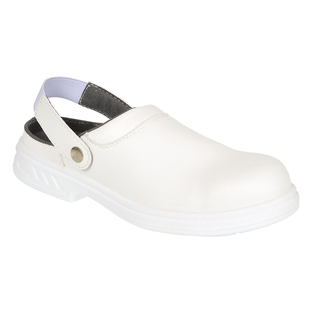 Portwest FW82 Steelite Sicherheitsclog SB AE WRU White Gr. 35