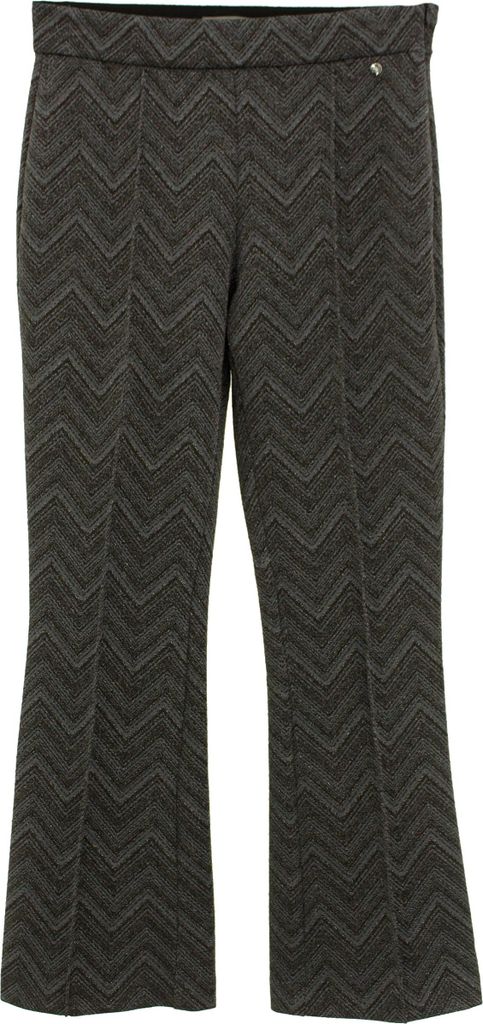 29212 Mos Mosh, Soran, Damen Stoff Hose, Lurexstretch, schwarz grau, D 38 W 29