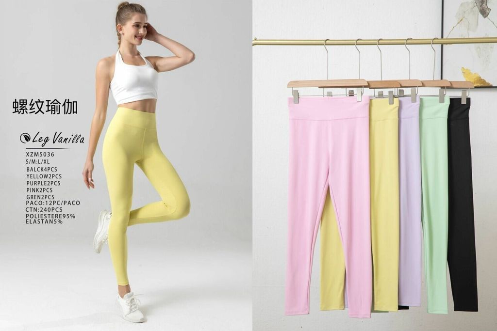 Sportliche Damen Leggings Gym Fitness Hose Jogging Sport Produktbild 