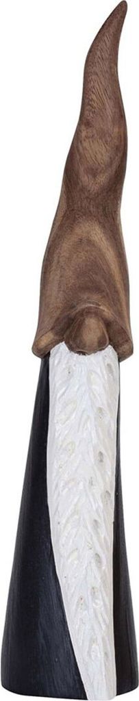 Nääsgränsgården - Großer Santa holz, schwarz H: 30 cm