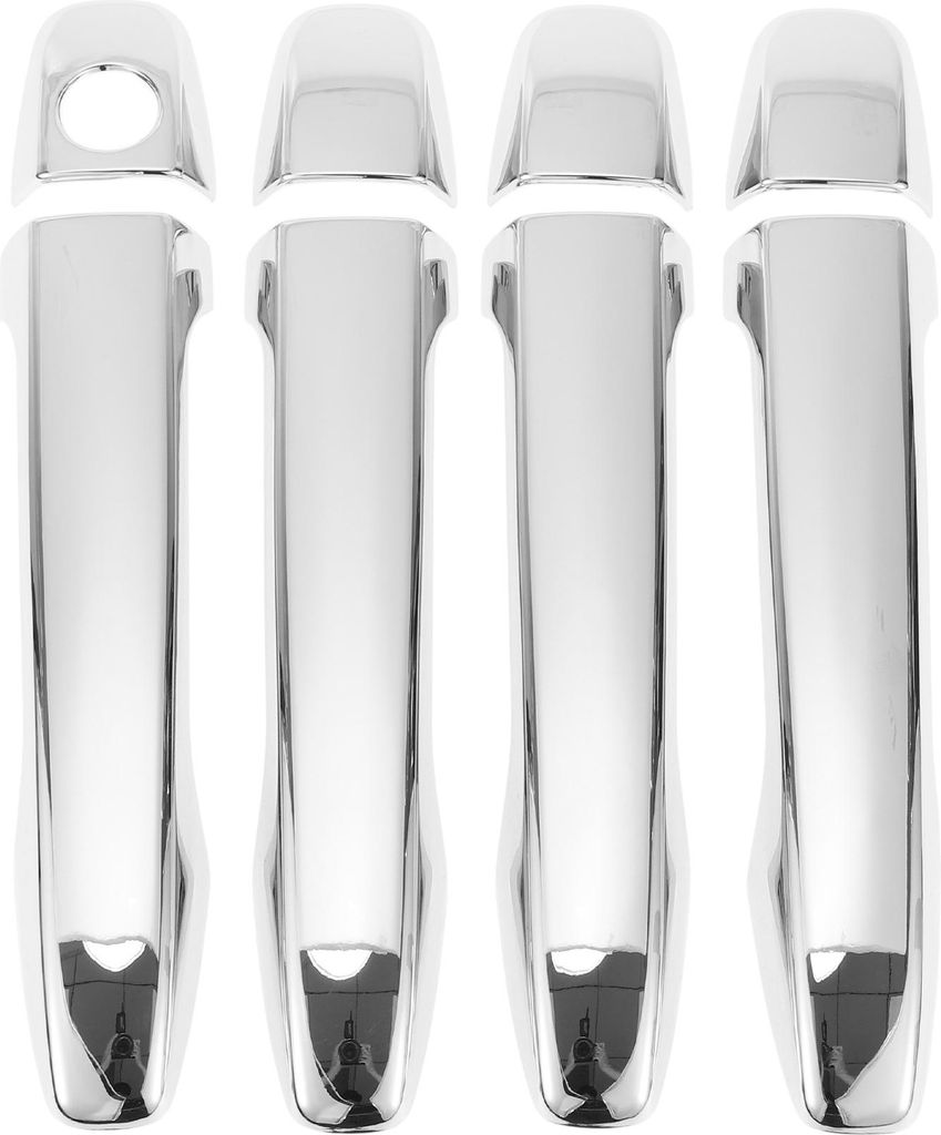 Türgriffabdeckung für Toyota Prius 2010-2015 Langlebige Heckklappengriffabdeckung ABS 1 Set Silberton
