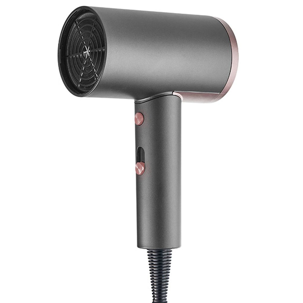 Lafe Haartrockner, 2200W, Ionisierung, 2 Stufen, Sleek und Produktbild 