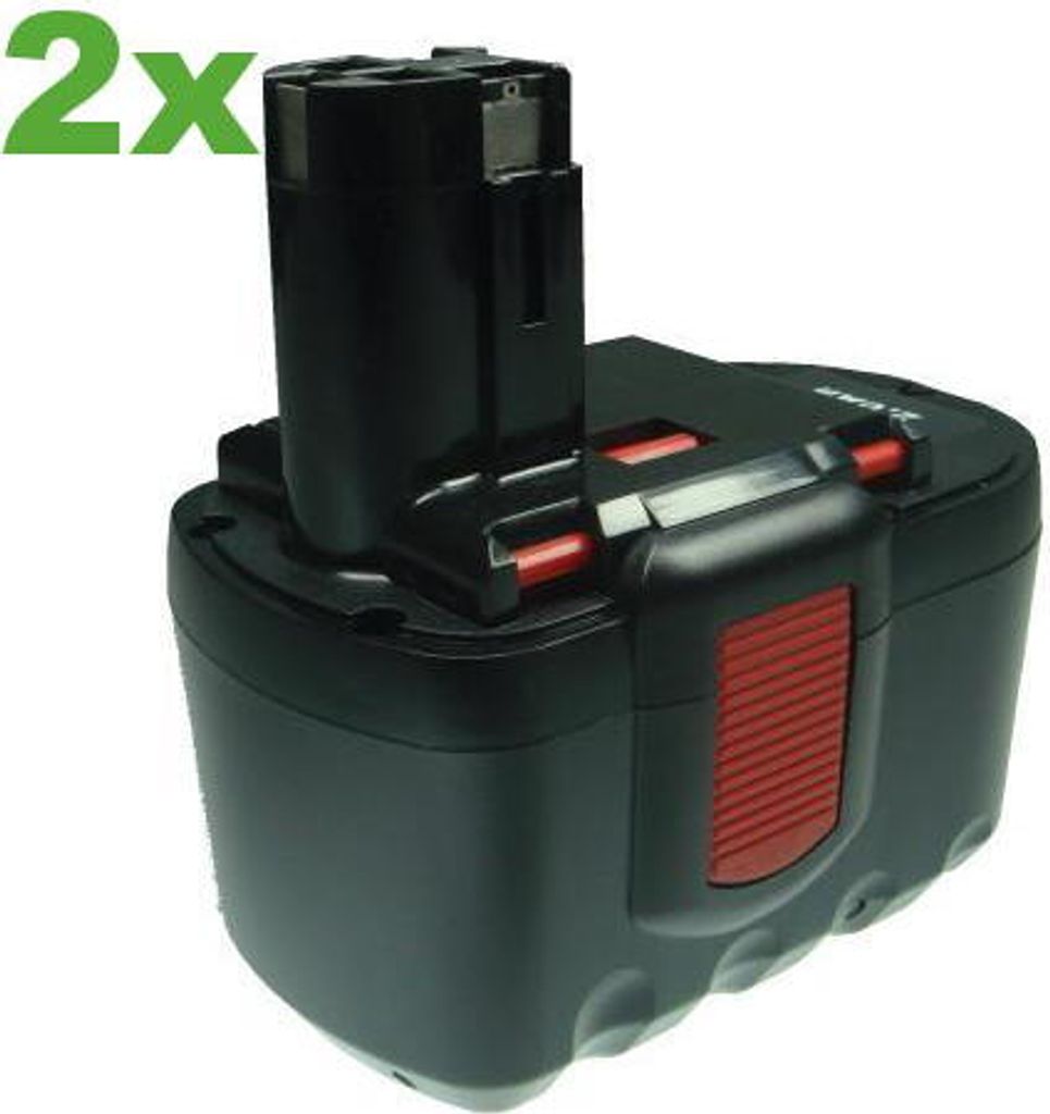 2x Hochleistungs Ni-MH Akku 24V 2000mAh für BOSCH GBH-24V GBH 24 VF GSH 24 V Kapp- und Gehrungssäge GKG 24V GKG24V Kreissäge GKS 24V GKS24V Lamp...