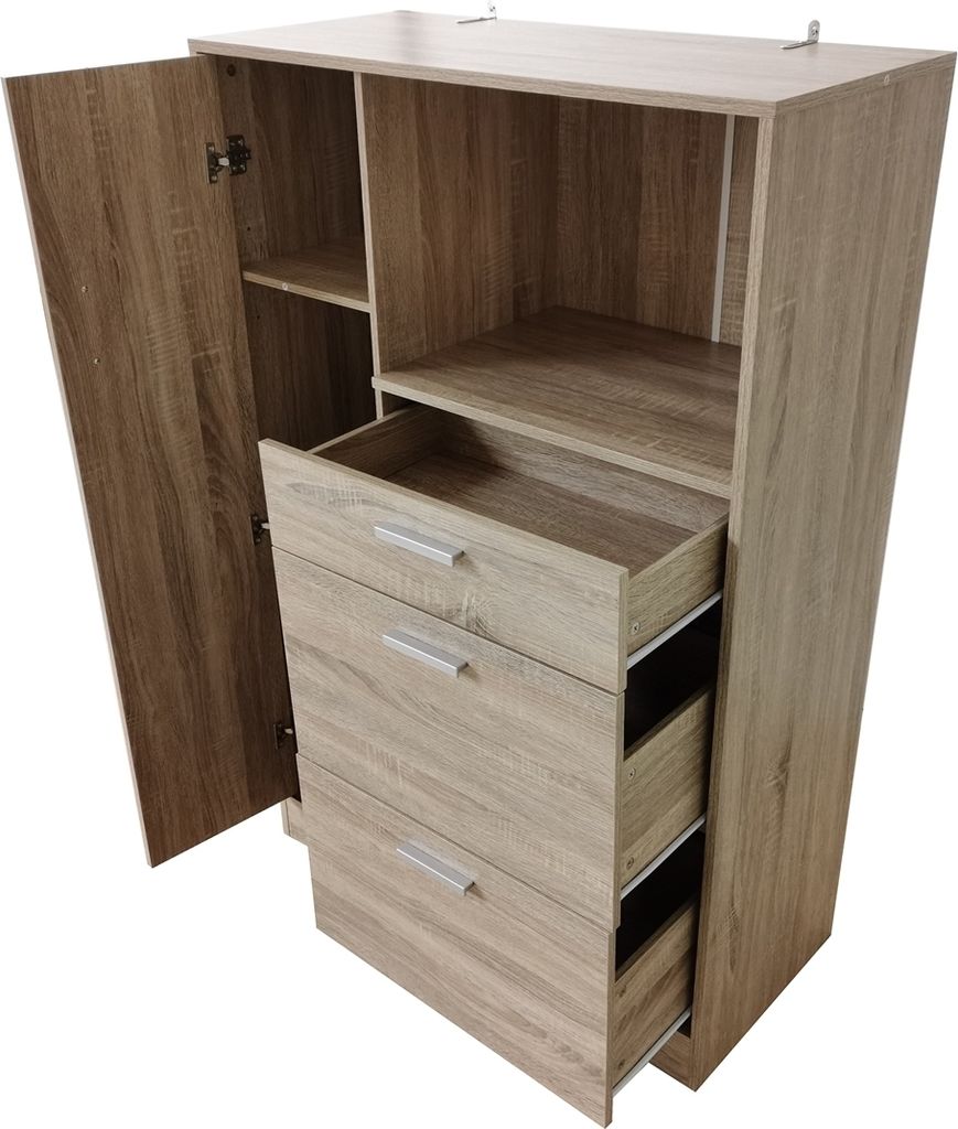 Küchenschrank Kombi L Blanca HTI-Line Produktbild 3
