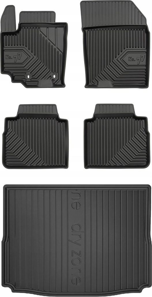 Suzuki SX4 S-Cross Gummimatten Set 2016-2021