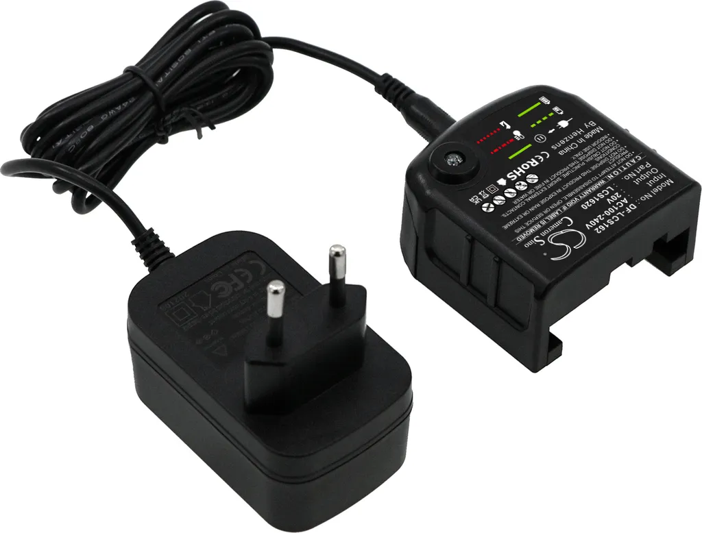 Chargeur de batterie Lithium 20V compatible LCS1620B et modèle LCS1620