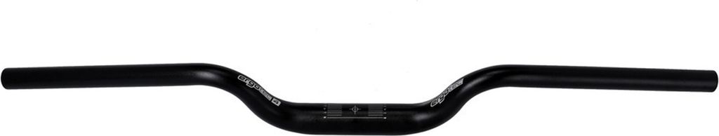 ergotec 16774001 Lenkerbügel M-Bar L Alu, Ø 31,8 mm, 700 mm, 18°, schwarz