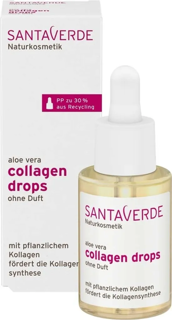 Soin Fermeté Collagen Drops Santaverde 30 ml - Pour une Peau Lisse