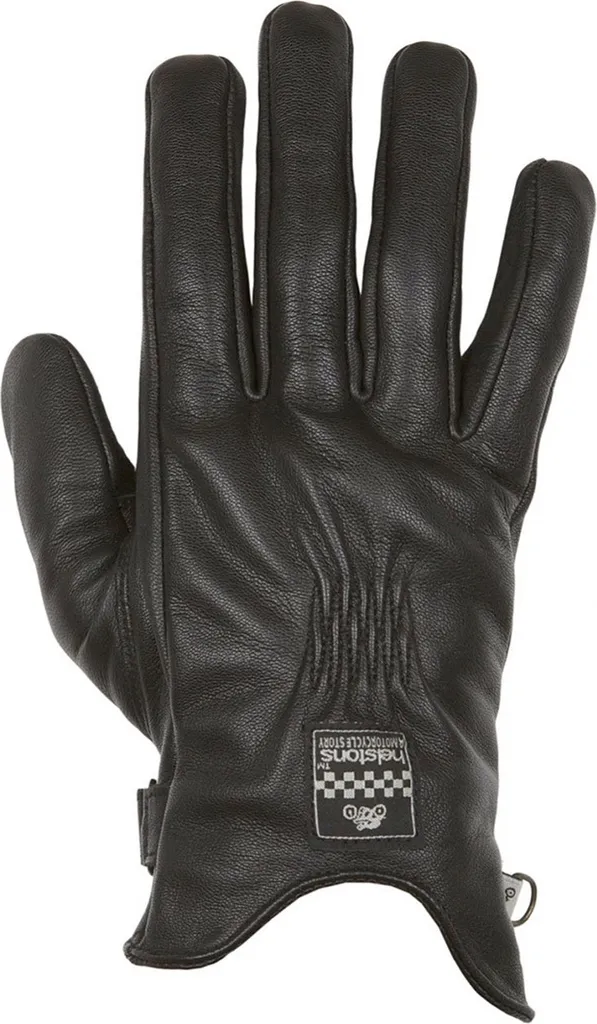 Gants de moto coqués Helstons Condor noirs taille 8, protection et confort