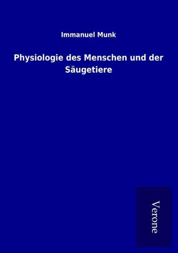 Physiologie des Menschen und der Säugetiere