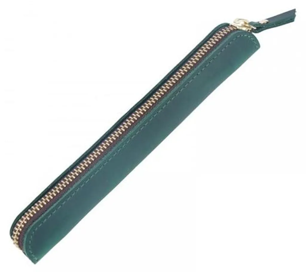 Étui de transport stylo plume en cuir pour voyages et réunions de bureau