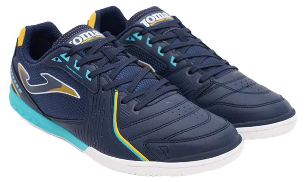 Joma - Herren Hallenfußballschuhe "Dribling" PP5088 (44,5 EU) (Dunkles Marineblau)