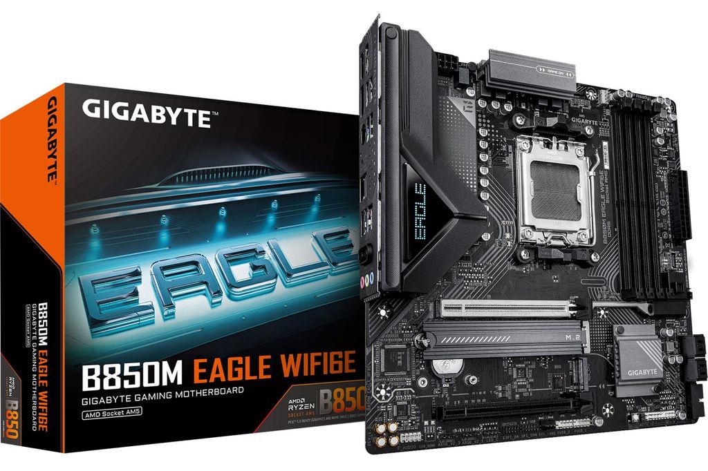 Gigabyte B850M Eagle WiFi6E          (B850,AM5,mATX,DDR5) Immagine del prodotto 