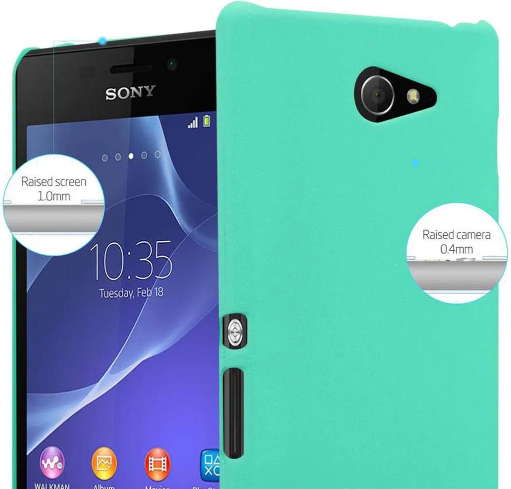 Cadorabo Custodia per Sony Xperia M2 / M2 AQUA borsa per donna (Sony Xperia M2, Sony Xperia M2 Aqua