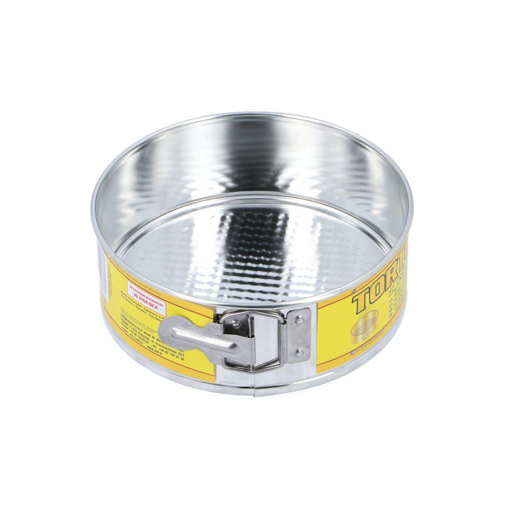 Kuketo | Runde Kuchenform 18 cm – Springform Aus Verzinktem Blech Mit Strukturboden – Stabil, Pflegeleicht & Ideal Für Kleine Kuchen